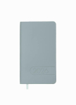 Щотижневик датований 2026 Buromax Light Morandi зі штучної шкіри 85x153 мм 128 сторінок світло-синій