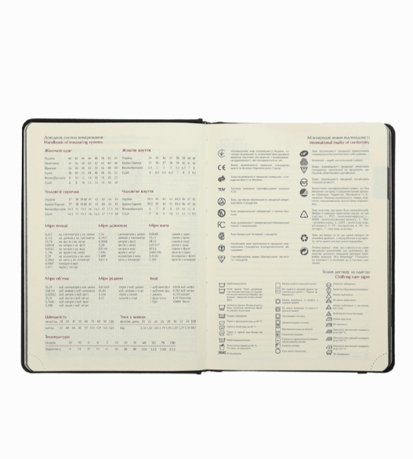 Щоденник датований 2026 Buromax Dark Morandi зі штучної шкіри А6 336 сторінок синій - фото 2