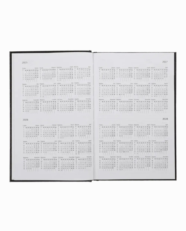 Щоденник датований Buromax Madam A5 з бумвінілу 320 сторінок малиновий - фото 5