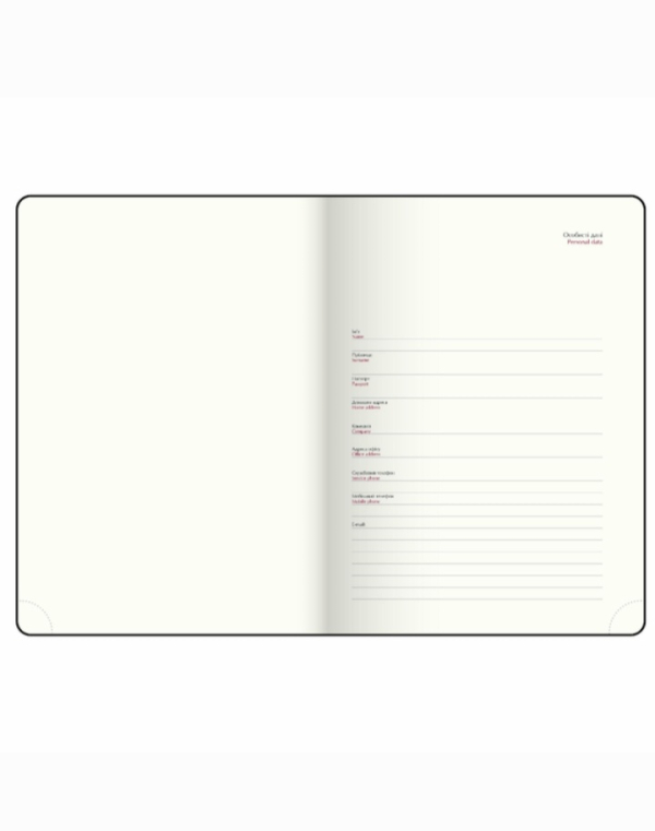 Щоденник датований A5, 2026 Galaxy, зелений - фото 8