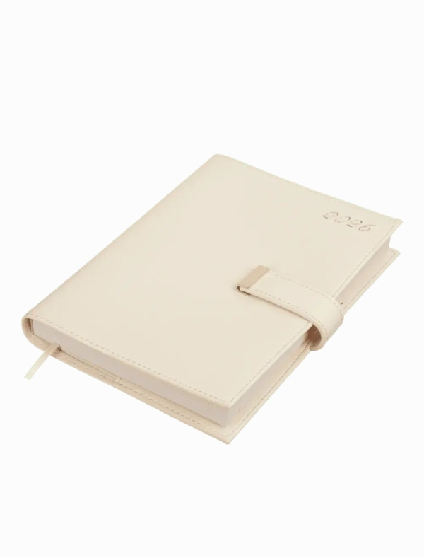 Щоденник датований A5 2026 Buromax Nude бежевий BM.21140-28 бежевий - фото 2