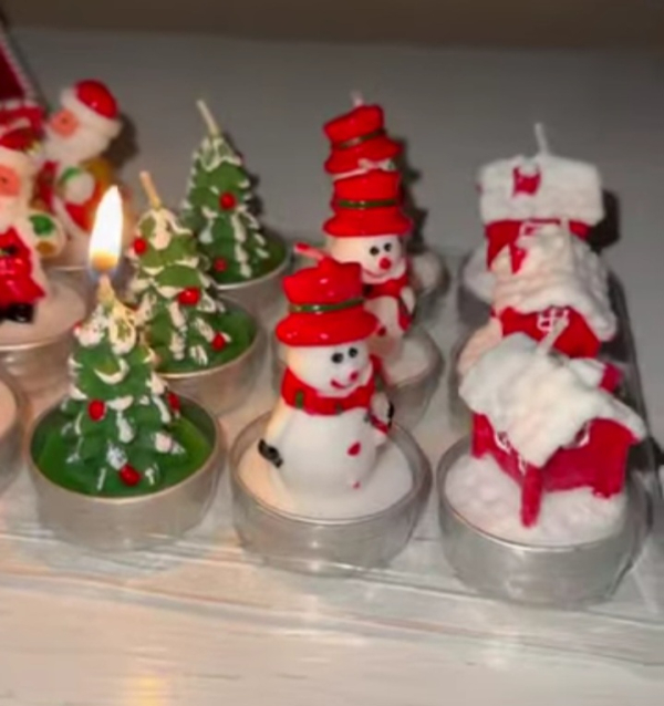 Новорічна свічка  - фото 1