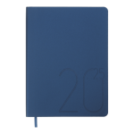 Щоденник датований 2025 STEEL A5 Buromax BM.2127 синього кольру
