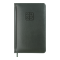 Щотижневик датов. 2025 BRAVO, A5, зелений, штуч. шкіра/поролон (BM.2706-04) - фото 1