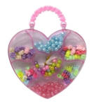 Набір для творчості: бісер для рукоділля у коробці «Серце»