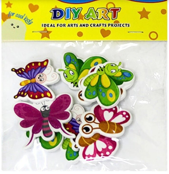 Кольорові наклейки «Метелики», 12 шт - фото 1