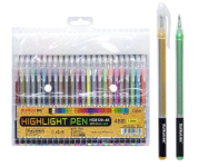 Набір гелевих ручок «Highlight Pen», 48 кольорів
