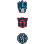 Набір бейджів на липучці Kite Transformers TF24-3012, 3 шт. Набір бейджів на липучці Kite Transformers TF24-3012, 3 шт.