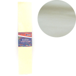KR110-80701 Креп-папір 110%, світло-бежевий 50*200см, осн.20г/м2, общ.42г/м2