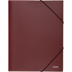 Папка на гумках Axent А4, 500 мкм, бордова (1508-04-A)