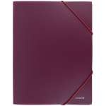 Папка на гумках, А4, Earth colors бордо (1504-14-A)
