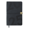 Щоденник датов. 2025 BEST, A6, синій, штуч. шкіра (BM.2519-02) - фото 1