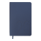 Щоденник датов. 2025 STEEL, A6, синій, штуч. шкіра (BM.2517-02) - фото 1