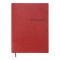 Щоденник датов. 2025 IDEAL, A5, червоний, штуч. шкіра (BM.2175-05) - фото 1
