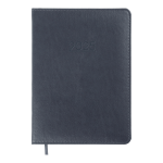 Щоденник датов. 2025 PRIME, A5, темно-синій, штуч. шкіра/поролон (BM.2196-03)