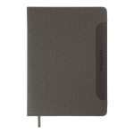 Щоденник датов. 2025 LIGA, A5, чорний, штуч. шкіра/поролон (BM.2187-01)