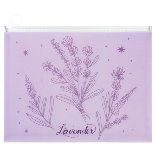 Папка на блискавці  А4 Lavender - фото 1