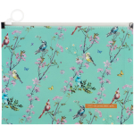 Папка на блискавці zip-lock А5+ OS Spring (1498-33-A)