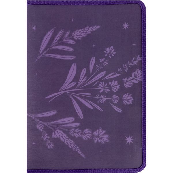 Папка об'ємна на блискавці А4+ Lavender-1 (1804-36-A) - фото 1