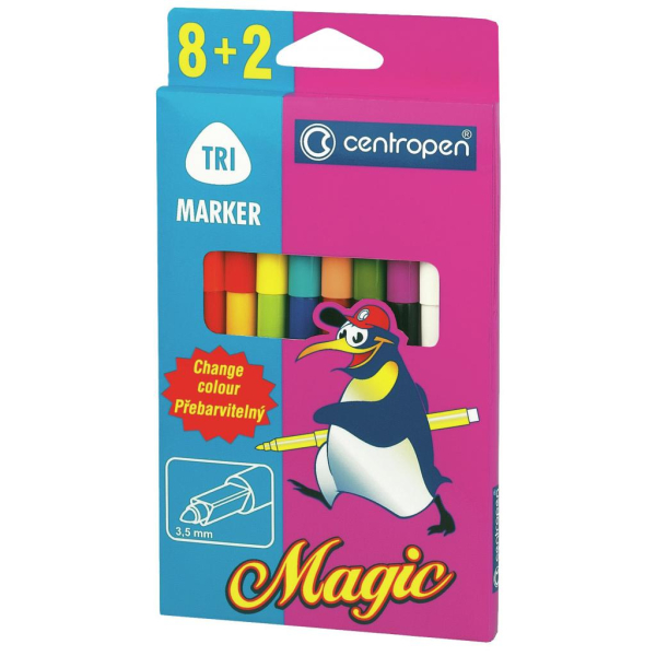 Фломастери Magic 2549, Centropen, 16 кольорів (2549/10) - фото 1