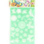 Трафарет "Метелики" 31х20 см Koh-i-Noir , зелений (9820/5)