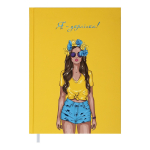 Щоденник недат. WOMEN, A5, жовтий (BM.2065-08)