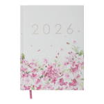 Щоденник датов. поліграфічний MELODY 2026 , A5, білий (BM.21163-12)