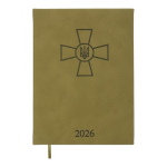 Щоденник датований 2026 FORCES BM.21130-18, A5, світло-коричневий, штучна шкіра/поролон