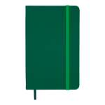 Щоденник недат. TOUCH ME, L2U, A6, зелений, штуч.шкіра, 336 стор