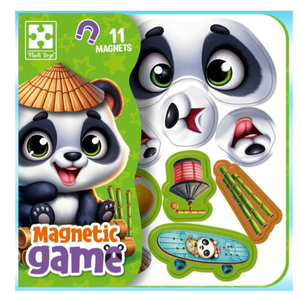 Гра розвиваюча Vladi Toys магнітна "Емоції Пандочки" VT3220-06 - фото 1