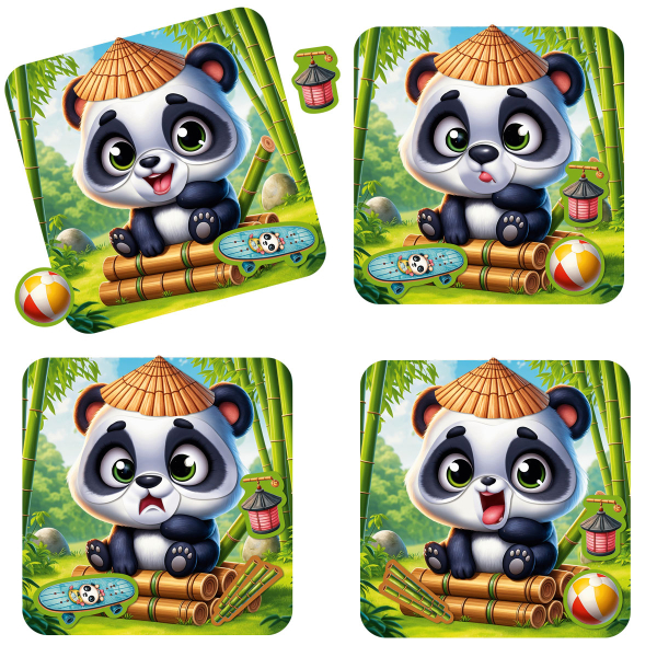 Гра розвиваюча Vladi Toys магнітна "Емоції Пандочки" VT3220-06 - фото 2