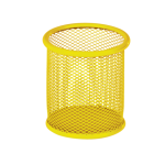 Підставка для ручок металева ZiBi, кругла, жовтий (ZB.3100-08)